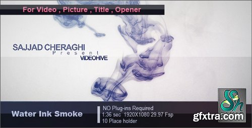 Videohive Water Ink Smoke 1722263