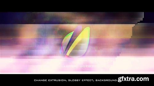 Videohive Damaged Glitch Logo Intro - 3in1 Pack 8318299