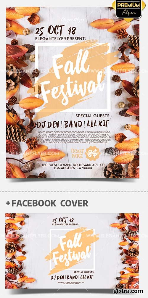 Fall Festival V15 2018 Flyer Template