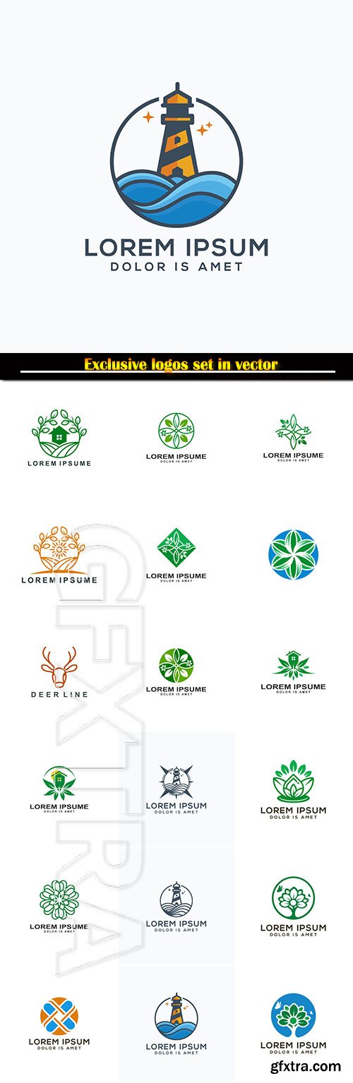 Logo business vector illustration template # 138