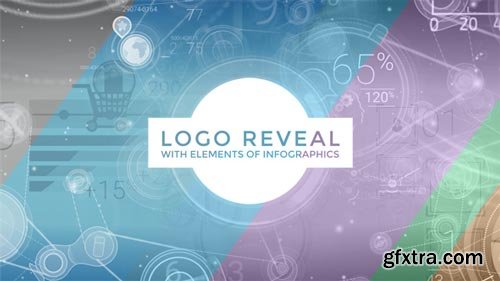 Videohive - Logo Reveal With Elements Of Infographics - 18002655