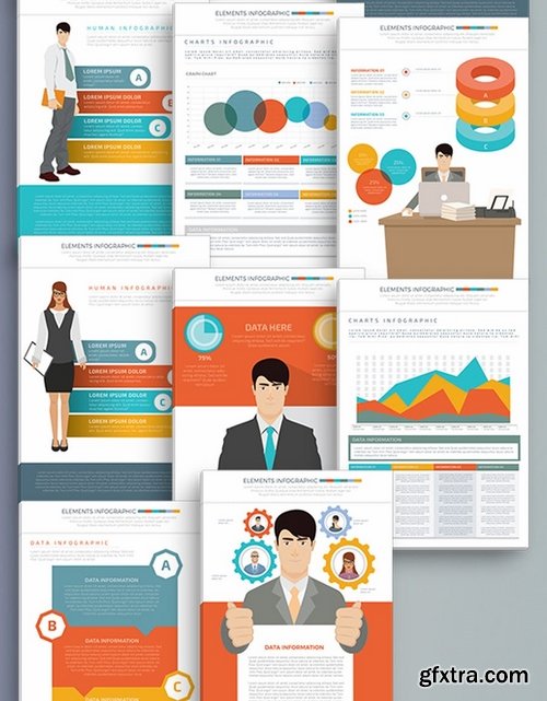 Business Infographics Elements Design