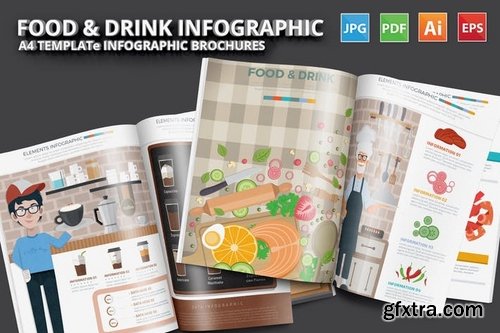 Food & Drink 4 infographic Design