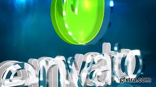 Videohive Caustic Glass Logo 8565062