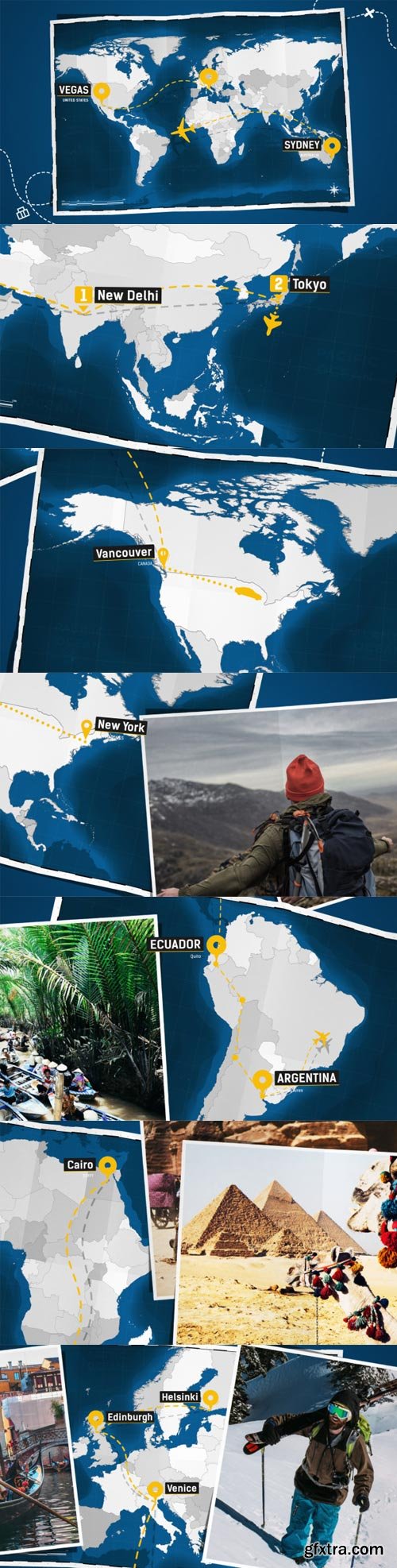 Videohive - Travel Map - Promo Kit - 21811145