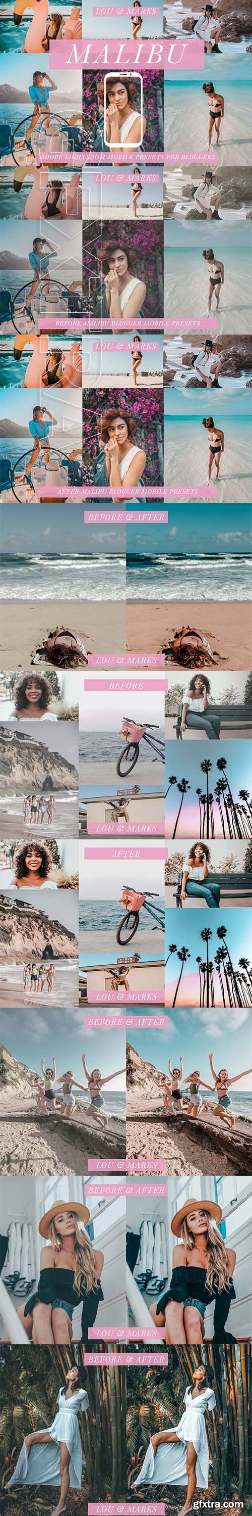 CreativeMarket - Malibu Blogger Mobile Presets 2961894