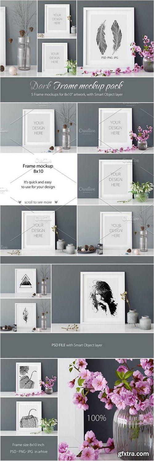 CM - Frames Mockup 8x10 - PACK 1472942