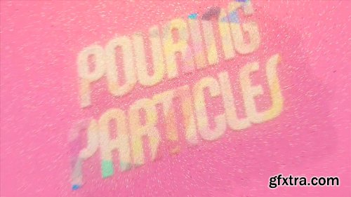 Videohive Pouring Particles 11404921