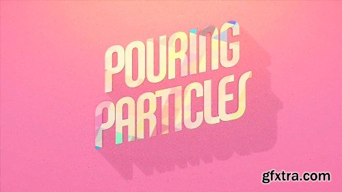 Videohive Pouring Particles 11404921