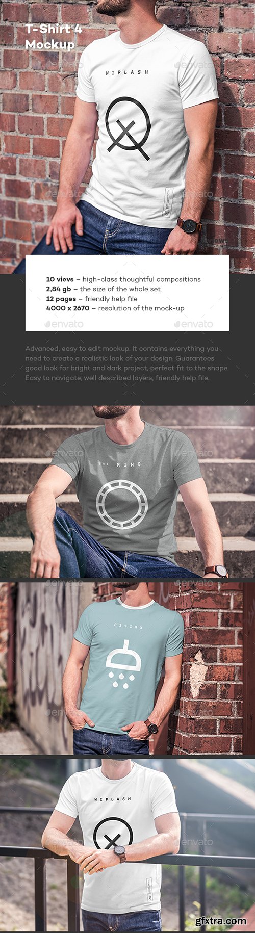 Graphicriver - T-Shirt Mock-up 4 22617760