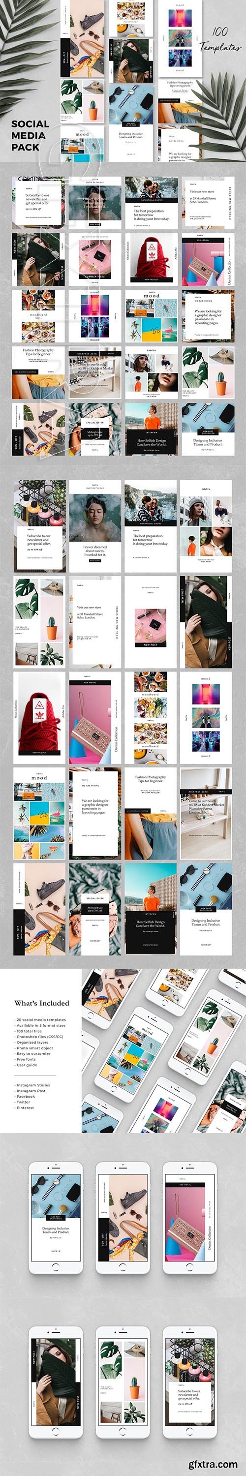 CreativeMarket - Noesa - Social Media Pack 2925065