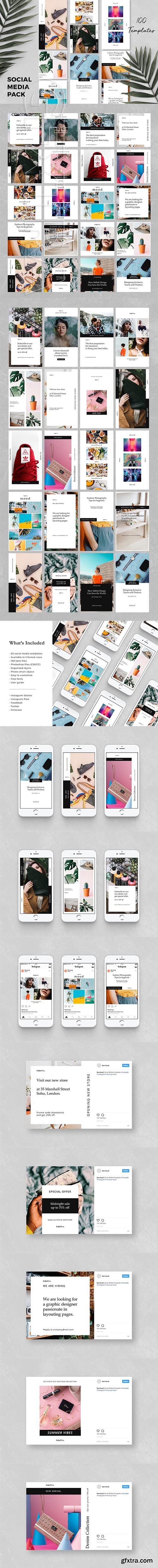 CreativeMarket - Noesa - Social Media Pack 2925065