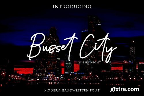 CreativeMarket Busset City Excellent Handwritten 2959444