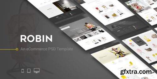 ThemeForest - Robin v1.0 - An eCommerce PSD Template - 16262857