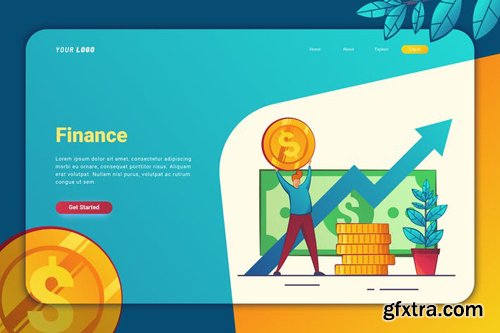 Finance - Landing Page