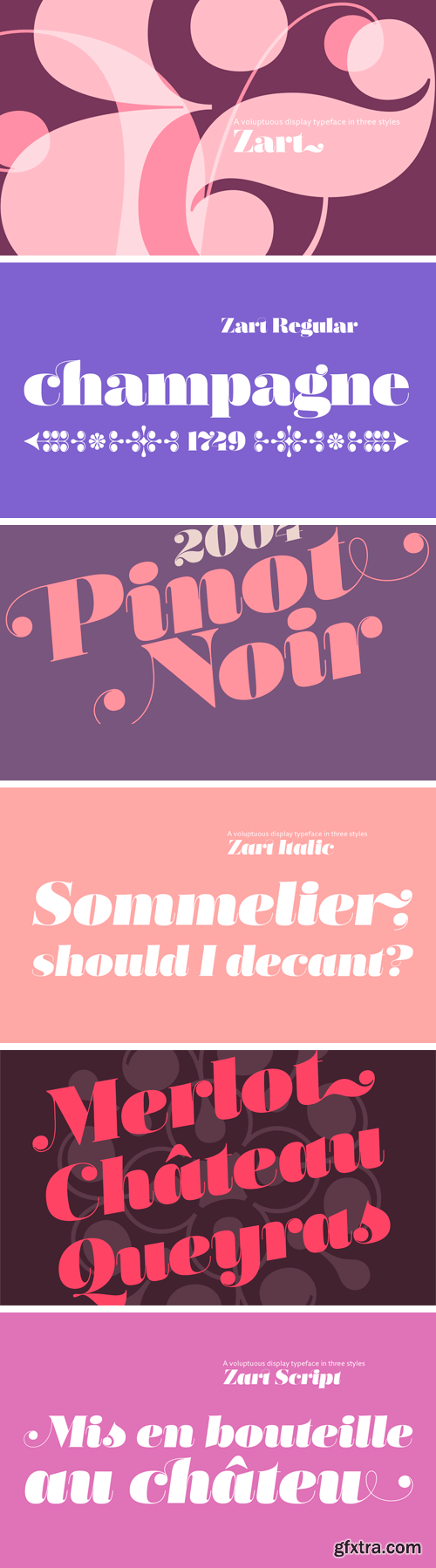 Zart Font Family