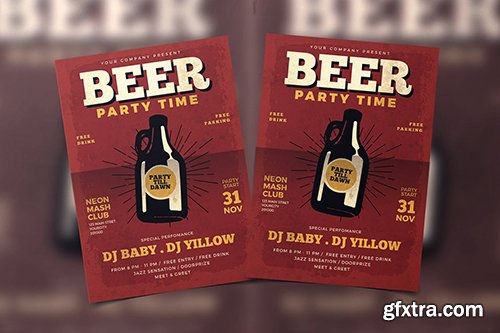 Beer Party Flyer