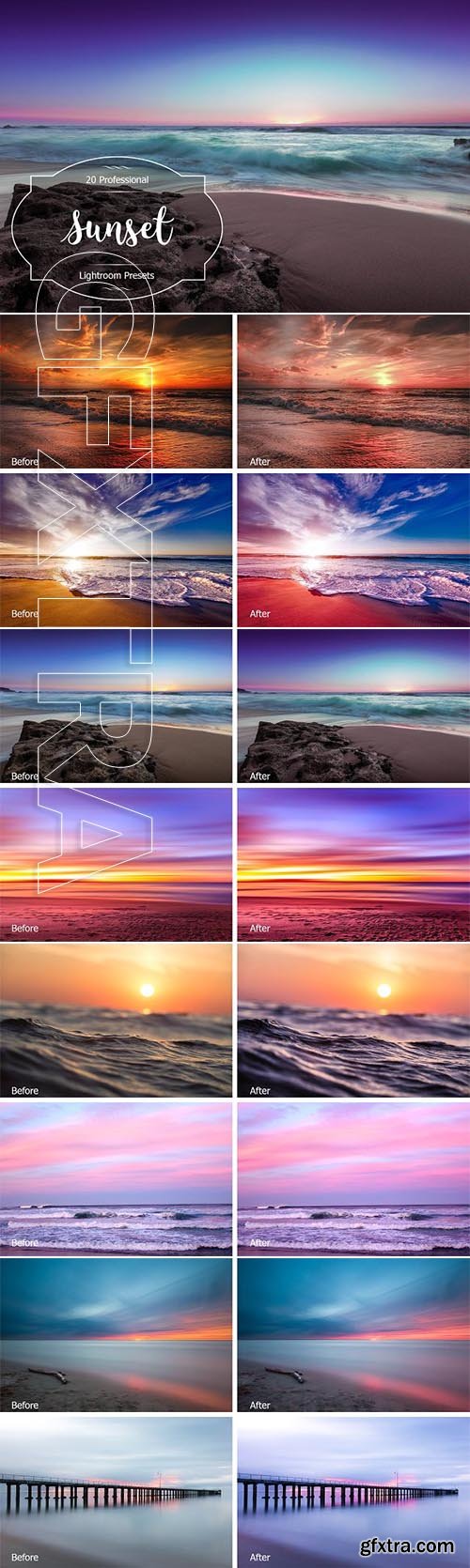 CreativeMarket - Sunset Lr Presets 2964964