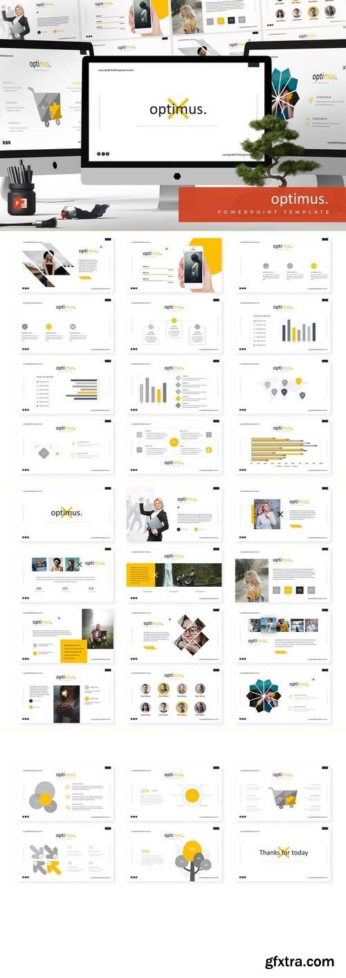 Optimus - Powerpoint, Keynote, Google Sliders Templates