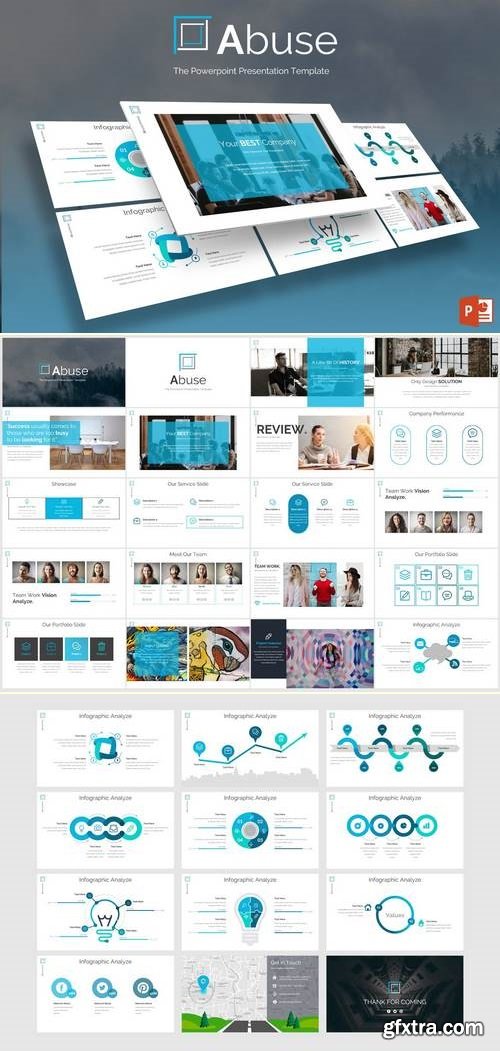 Abuse - Powerpoint, Keynote Templates