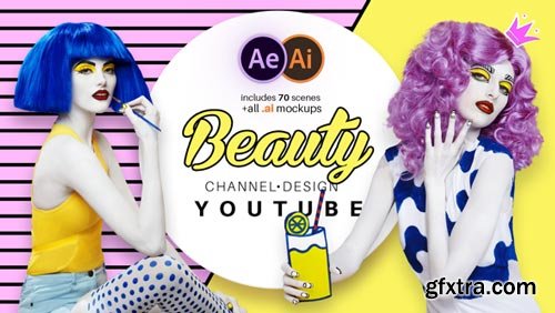 Videohive - Beauty Youtube Design Pack - 21097856