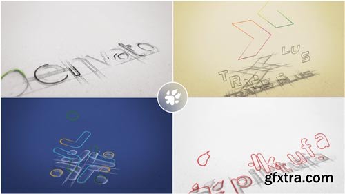 Videohive - Sketch Logo Build - 22527127