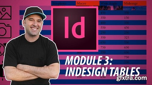 Adobe InDesign - The Complete Guide to Tables (Complete Guide to Master InDesign, Module 3)