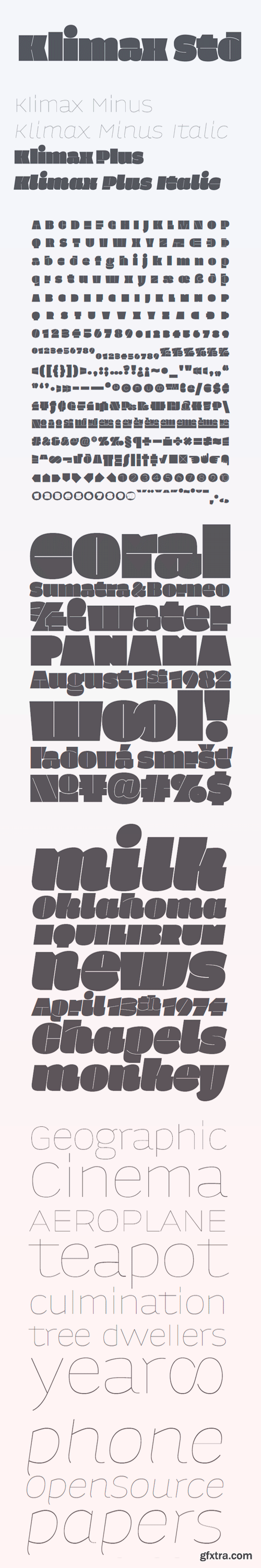 Klimax Font Family