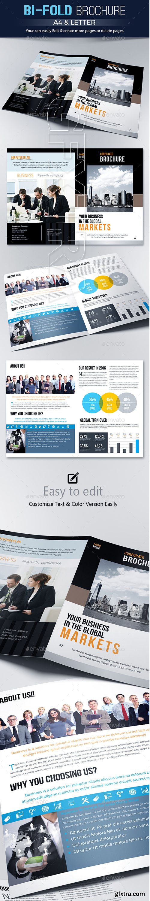 GraphicRiver - Bi-Fold Brochure Template 22583964