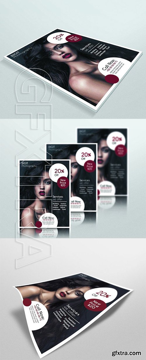 CreativeMarket - Photography Flyer 2960748