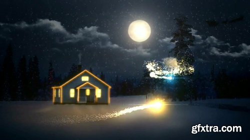 Videohive Christmas Night 2 in 1 18895038