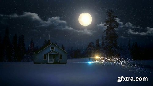 Videohive Christmas Night 2 in 1 18895038