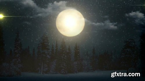 Videohive Christmas Night 2 in 1 18895038