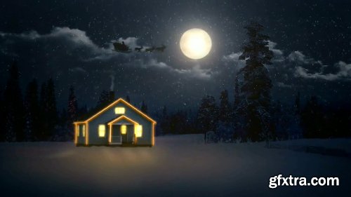 Videohive Christmas Night 2 in 1 18895038