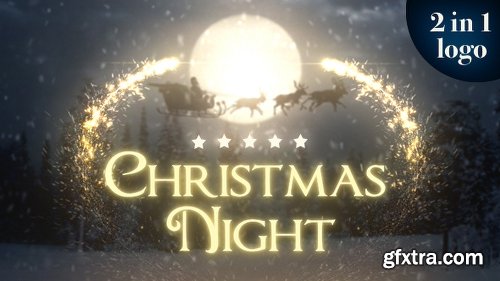 Videohive Christmas Night 2 in 1 18895038