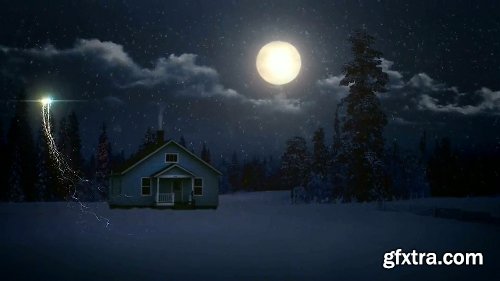 Videohive Christmas Night 2 in 1 18895038