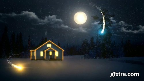 Videohive Christmas Night 2 in 1 18895038