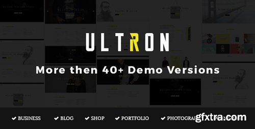 ThemeForest - Ultron v1.2 - Responsive Multipurpose Joomla Template - 16360977
