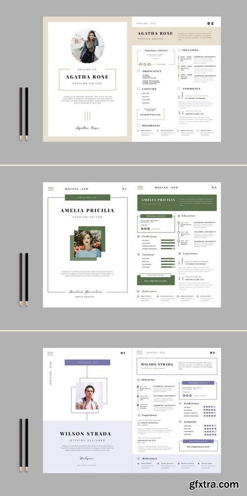 Resume / CV Template Bundle 6