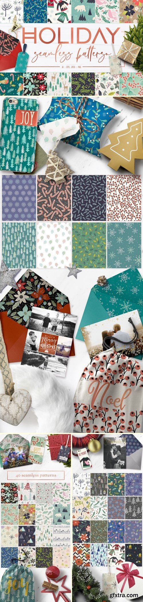 CM - Holiday Seamless Patterns 2917957