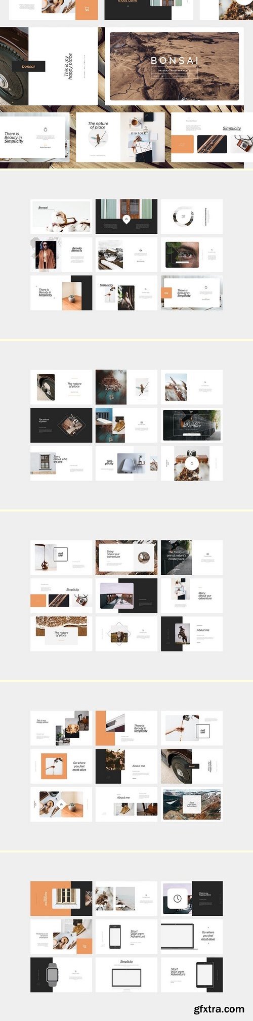 CM - Bonsai PowerPoint Template 2918667