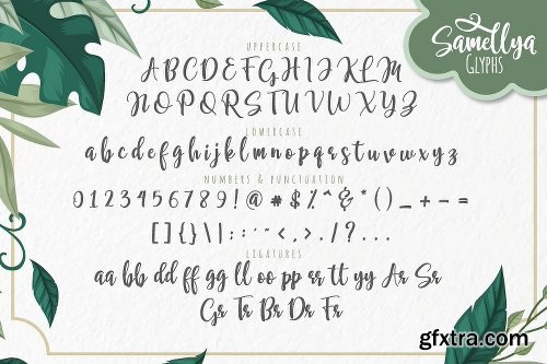 CreativeMarket Samellya - Crafter\'s Font! 2966182