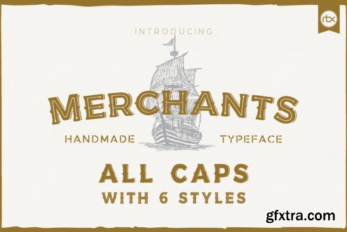 Merchant Family - 6 Fonts