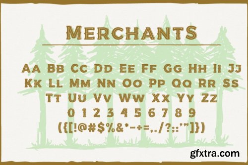 Merchant Family - 6 Fonts