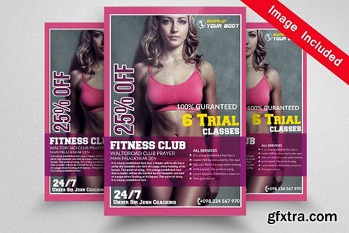 CM - Fitness Traning Flyer Templates 1584868