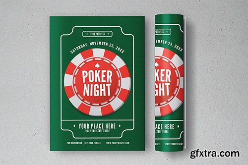 Poker night Flyer