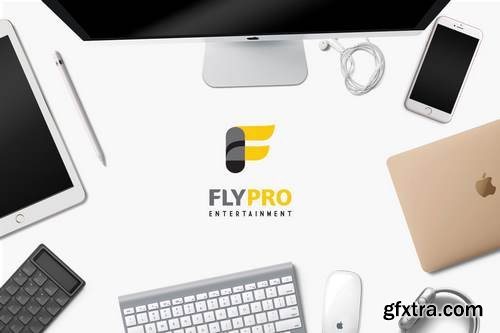 Flypro Entertaiment Logo Template - Huen