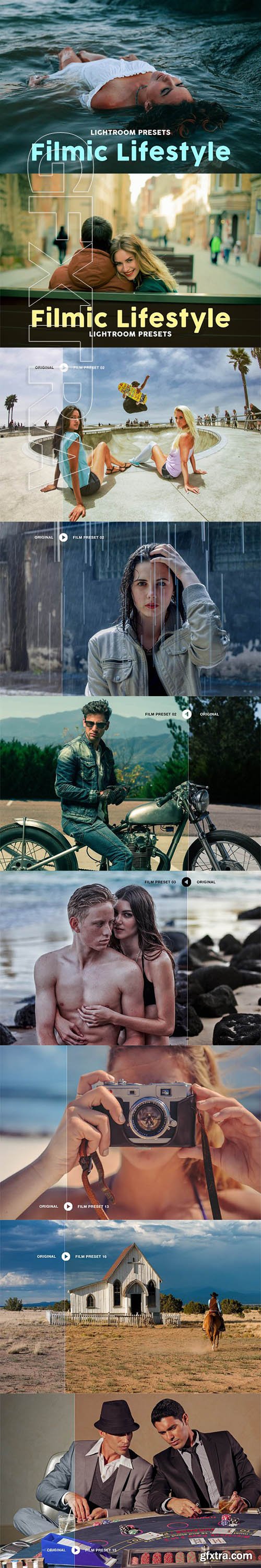 CreativeMarket - Filmic Lifestyle Lightroom Presets 2965992