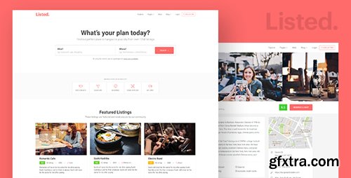 ThemeForest - Directory & Listing HTML Website Template - Listeed v1.0 - 22035151