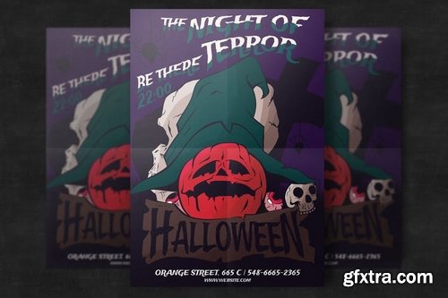 Halloween Party Flyer Templates